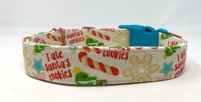I Ate Santa's Cookies Dog Collar - image1